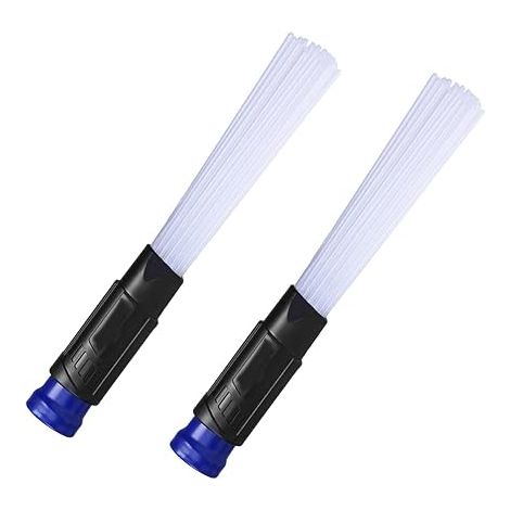 Accessorio universale per aspirapolvere in 2 pezzi con tubi flessibili - Aspiratore multifunzionale per polvere e sporco - Spazzola di prolunga portatile per casa e auto (1/4)