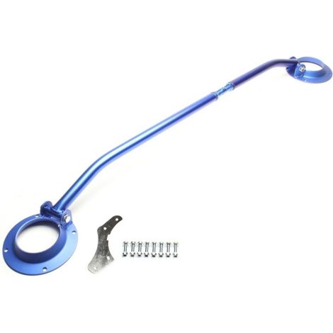 Barre anti rapprochement Alu Bleu avant Volkswagen passat de 1987 a 1997-32943863