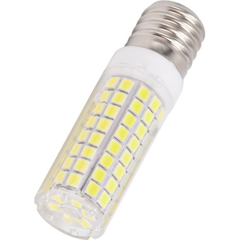 Ampoule LED E17 type « maïs », 1000 lm, 102 LED, dimmable, pour suspensions, plafonniers et appliques murales, 110 V, 10 W, blanc froid (1/5)