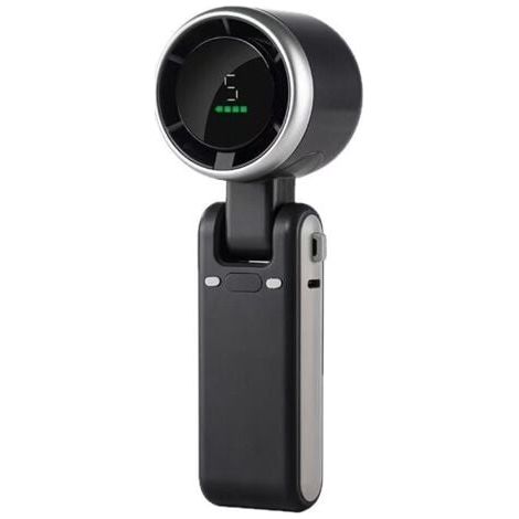Mini ventilateur portable rechargeable, 5 vitesses élevées, réglable, 3600 mAh, ventilateur de voyage, ventilateur de voyage, ventilateur turbo, ventilateur de cou (1/5)