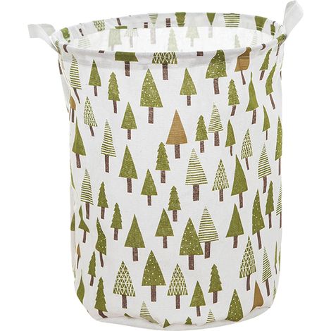 Sac De Rangement En Toile - Imperméable - Pliable - Pour Jouets Vêtements Livres - 60 X 40 X 40 Cm - 1 Pièce (1/5)
