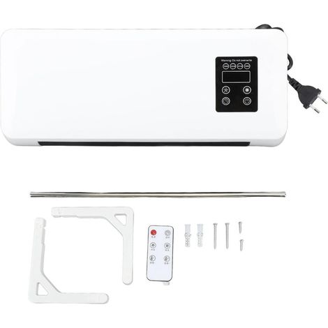 Ventilador PP de 1500 W con funciones de calefacción y refrigeración, se suministra con un toallero (enchufe estándar europeo de 220 V). (1/5)