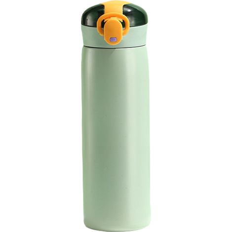 Gobelet isotherme portable en acier inoxydable 304, petit format, avec couvercle à paille et système anti-vent. (1/5)