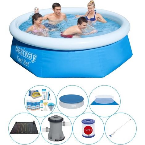 Bestway Bestway Fast Set Ronde - 244x61 cm - 8-pièces  S21397