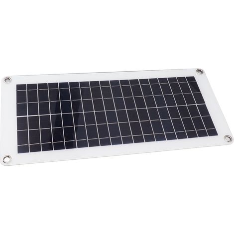 Kit ventilateur solaire portable 10 W 18 V avec contrôleur 30 A et ventilateur en polysilicium. (1/5)