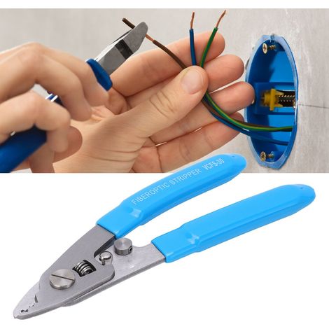 VCFS-30 Glasfaser-Abisolierer aus Edelstahl, Dreihand-Glasfaser-Abisolierer, Glasfaser-Abisolierer, Beschichtungsabisolierer (1/5)