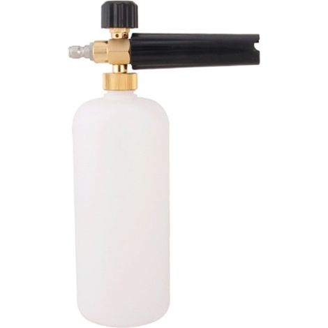 Lance À Mousse Pour Nettoyeur Haute Pression - 1/4 Pouces - Réservoir De Savon De 1 L - Compatible Avec La Plupart Des Nettoyeurs Haute Pression - 1 Pièce (1/5)