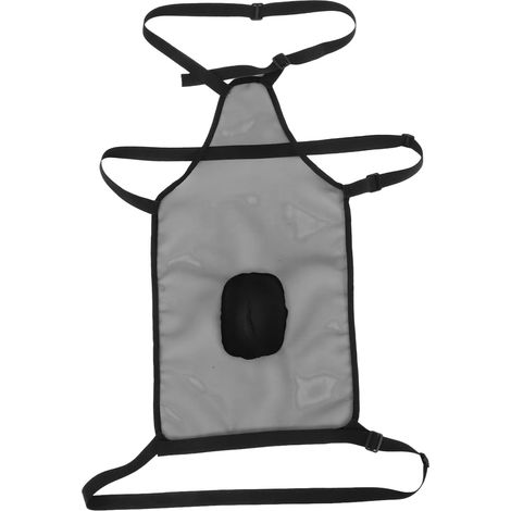 Jupe Anti-accouplement pour Moutons et Chèvres en Tissu Maille Noir avec Sangle Réglable, Ajustement Confortable pour Éleveurs D'animaux de Ferme (1/5)