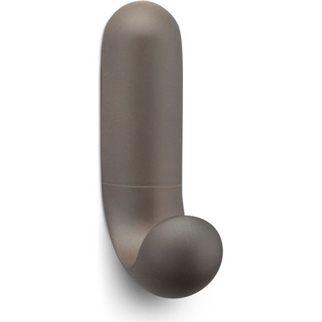 INOFIX Appendiabiti Adesivo J Marrone Satinato