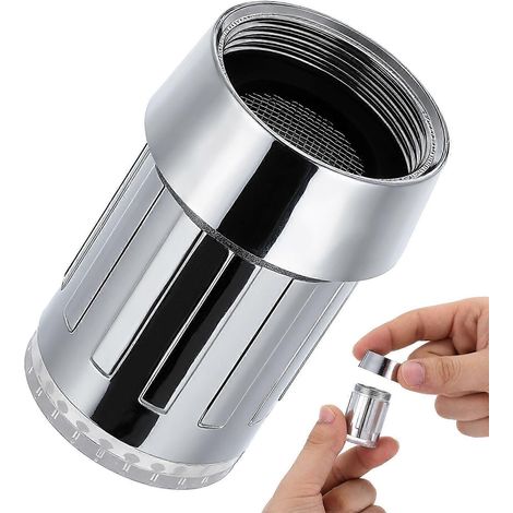 Colorful LED Faucet Hot or Cold Water Tap Nozzle Head for Bathroom and Kitchen Faucets Seven Colors (1/5)
