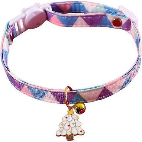 Weihnachtshalsband für Katzen und Hunde, Schneemanngirlande, Partykostüm für kleine bis mittelgroße Hündinnen, festliches Accessoire für Katzen und Hunde, B-
