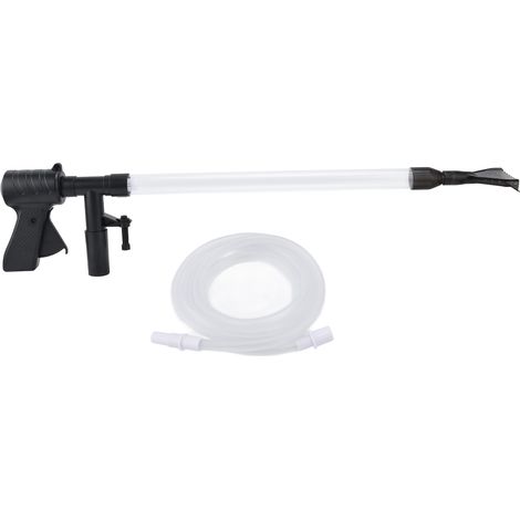 Nettoyeur de gravier multifonction pour aquarium, changeur d'eau, nettoyeur de sable pour aquarium avec tuyau (1/5)