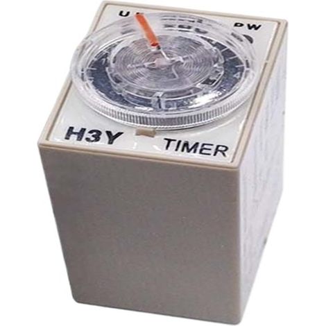 1 bouton rotatif pour temporisation à l'enclenchement (1/5)