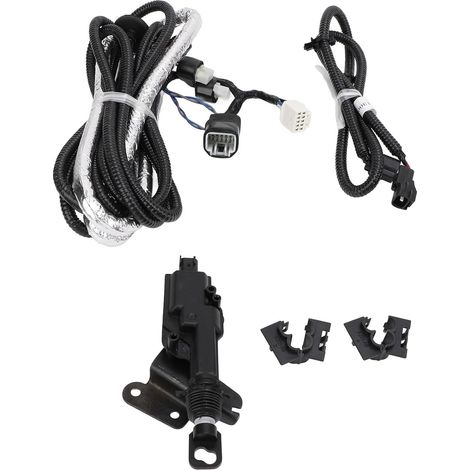 Kit de Verrouillage de Hayon PK3B6 35JL0, Utilisation Silencieuse et Sensible, Compatible avec 3ème Génération à Cabine Multiplace à Lit Long 2016-2022, Matériau ABS renforcé (1/4)