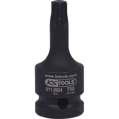 Douille à chocs courte TORX® 1/2'', T50 - sur carte (1/5)