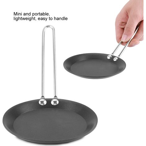 Mini poêle à œufs créative, antiadhésive, compatible avec les cuisinières à gaz. (1/5)