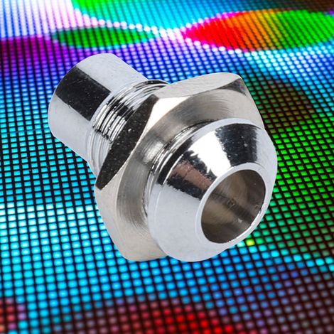 10 supports convexes en cuivre pour LED 5mm, base métallique pour diode électroluminescente, lot de 10 pièces (1/5)