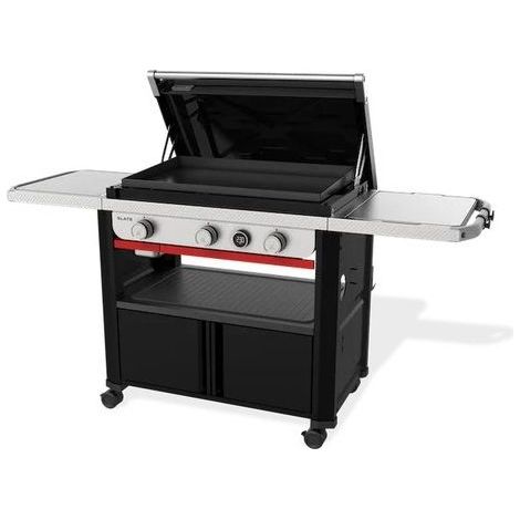 Piastra a Gas Premium Weber SLATE GP 76 cm con Carrello
