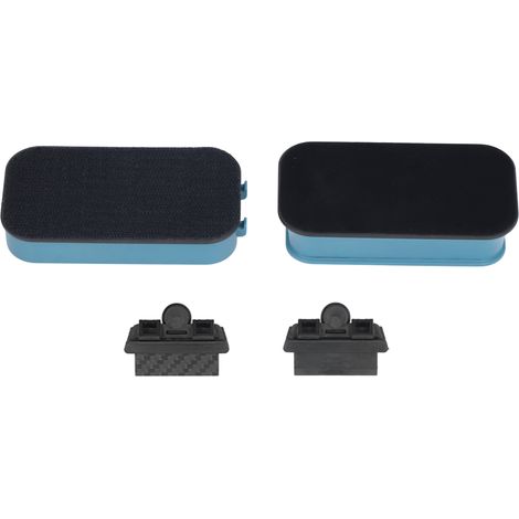 Nettoyeur de vitres pour aquarium, grattoir magnétique flottant double face multifonctionnel pour algues (grattoir magnétique en fibre de carbone) (1/5)