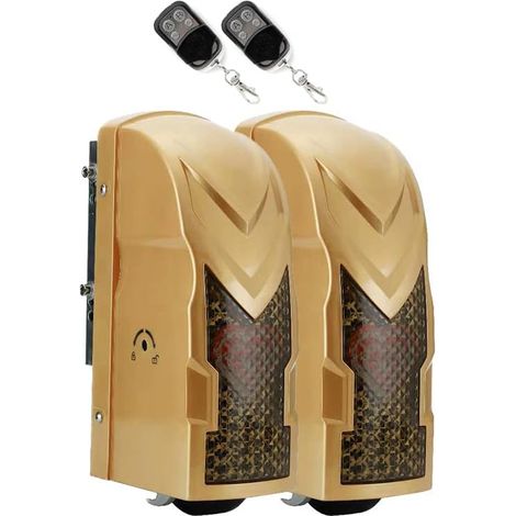 Ouvre-Porte Automatique à Double Roue pivotante de 700 kg avec actionneur de Clavier sans Fil Rouleau WiFi Moteur de Porte battante Lecteur de défilement for allée(B) (1/4)