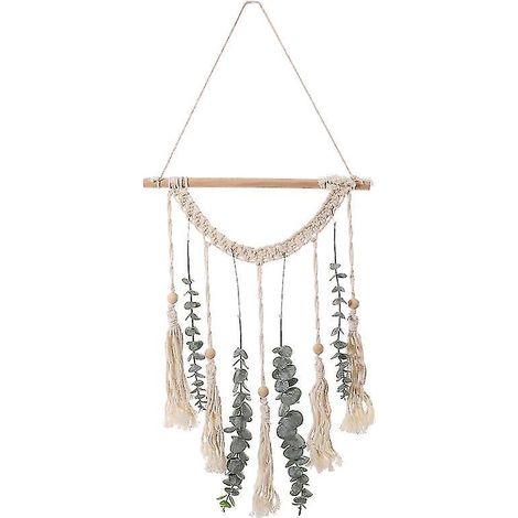 1 ensemble de suspension murale en macramé (1/3)