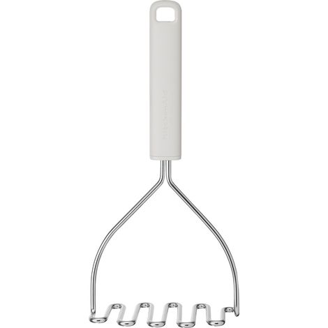 Kartoffelstampfer aus weißem Porzellan / KitchenAid (1/3)