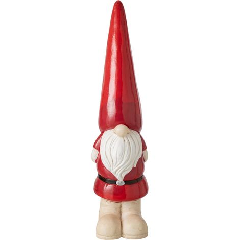 Statue Lutin Père-Noël Extérieur "Wandrille" 96cm Rouge (1/4)