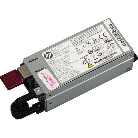 Fuente de alimentación HP Enterprise de 900 W con conexión en caliente, 1U, 754376-001