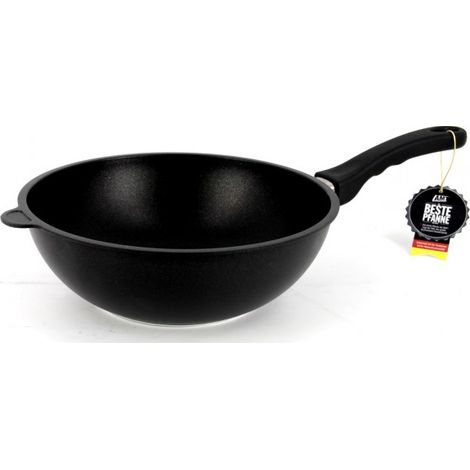 AMT I-1128S Induktion Wok Aluminumguss 28 cm Ø, Höhe 9 cm"-"162128641