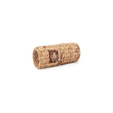 Tunnel creativo e componibile per criceti - Costruisci da te una tana unica a forma di tubo come rifugio per animali di piccola taglia come criceti, topi, gerbilli e topolini (19 cm di lunghezza - SHL