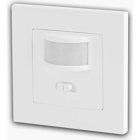 Bewegungsmelder-Schalter, einstellbare Empfindlichkeit und Verzögerung, 2-Draht-Ein/Aus- und 3-Wege-PIR-Betriebseinstellungen, 100V-240V Bewegungsmelder-Schalter (1/5)