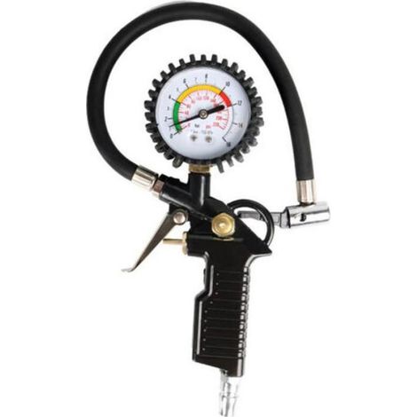 Jauge de pression des pneus numérique Plage de mesure 0 à 15 bar Convient voitures, motos, vélos (1/4)