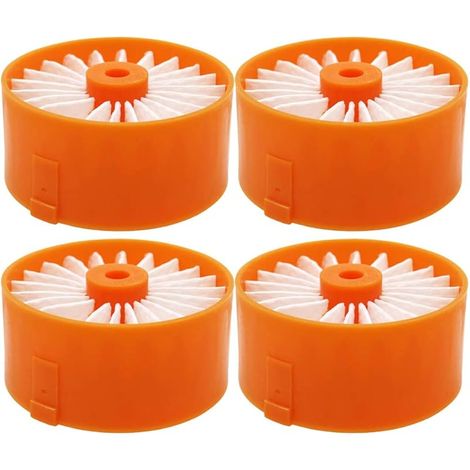 Filtre pour aspirateur sans pour SCHWARZ + DECKER POWERSERIES pour outils de remplacement pour BSV2020G Accessoires de balayeuse (lot de 4 unités) (1/5)
