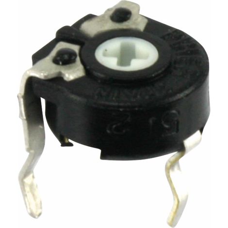 PIHER Poti, PT6, KV, 500k, liegend, PT6KV-504A2020-PM