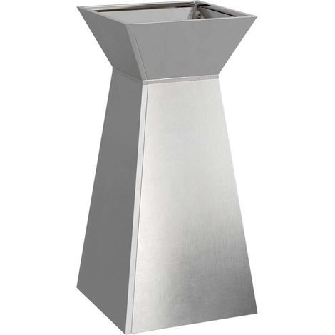 Maison Exclusive - Säulen Pflanzer Silber 35 x 35 x 73 cm Edelsta