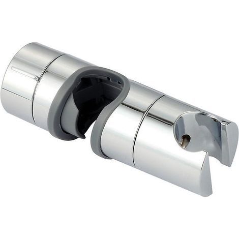 Grey Loop Shower Rail, An Adjustable Hand Shower Holder for Universal Shower Rails, A Shower Rail Support for 18-25mm (1/5)