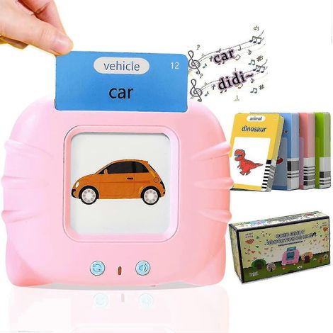 Cartes parlantes éducatives pour les tout-petits de 2 à 6 ans (garçons et filles) - Jouet d'orthophonie - Jouet pour enfants autistes (1/5)