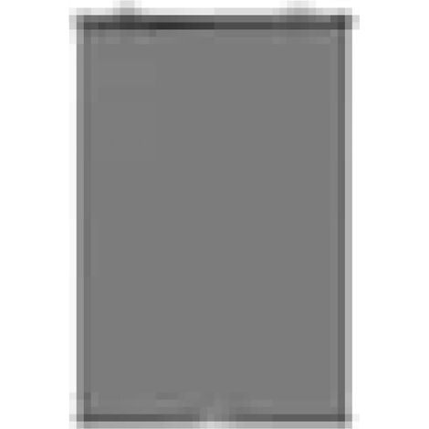 Store enrouleur plissé rétractable, polyester, protection solaire, 45 x 125 cm, noir (1/5)