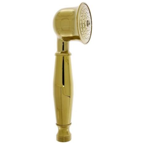Pommeau de douche à main vintage nostalgique - Laiton plaqué or