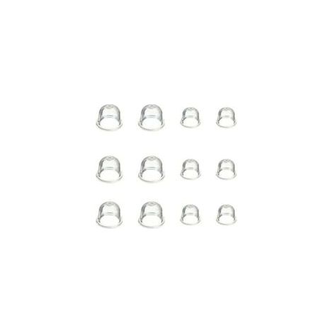 12 Pièces Carburateur Amorce Pompe Ampoule 19 mm et 22 mm Poire Pompe Amorcage Accessoires de Carburateur pour Debroussailleuse Tronçonneuse Souffleur Tondeuse- Crezuo (1/4)