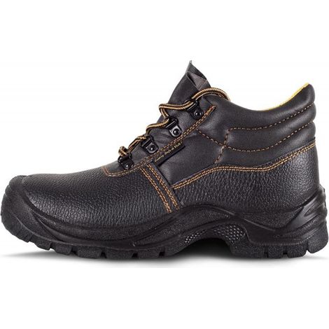 Bota de piel hidrofugada con cordones con suela PU WORKTEAM P1301 37 Negro (1/5)