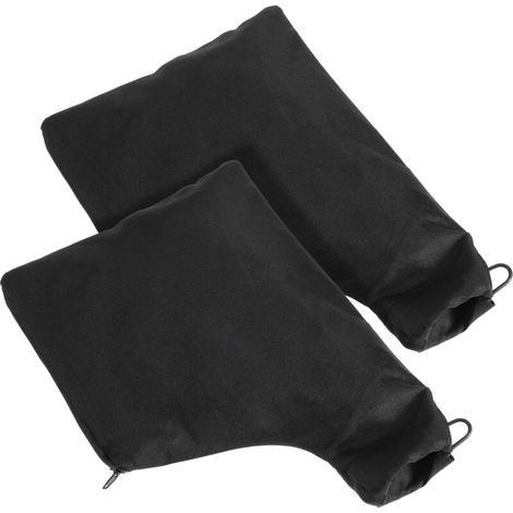 Lot de 2 sacs de collecte de poussière pour scie à onglet avec fermeture éclair et support filaire réglable, accessoires de scie de table pour modèle 225, ponceuse à bande, rabot de bord, scie (1/4)