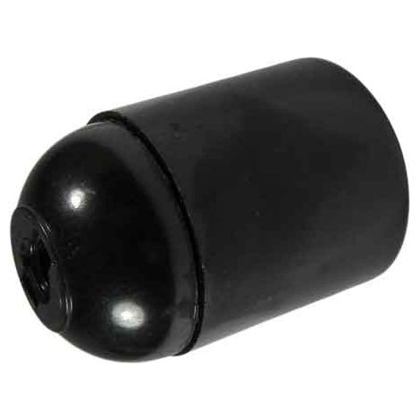 PORTALÁMPARAS E27 Color Negro
