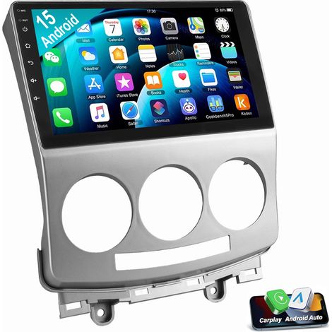 Autoradio Android 15 pouces avec GPS RDS Wi-Fi Bluetooth FM Pour Mazda 5 (2010-2015) 2+64G (1/5)