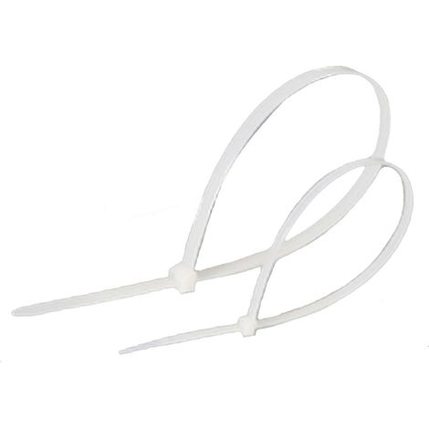 Lanview LVT551010 fascetta per cavi di nylon Nylon Bianco 100 pz(i)