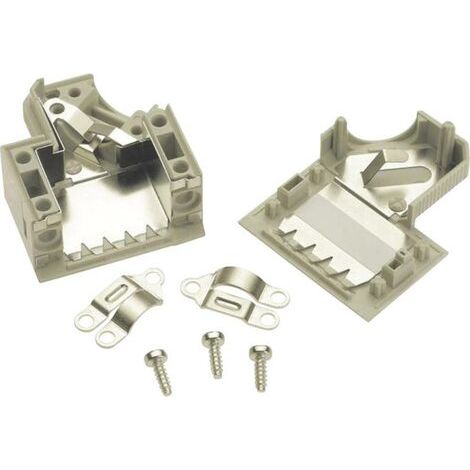 Capot SUB-D 25 pôles HARTING 09670250573 matière plastique 45 ° gris 1 pc(s) D15348 (1/2)