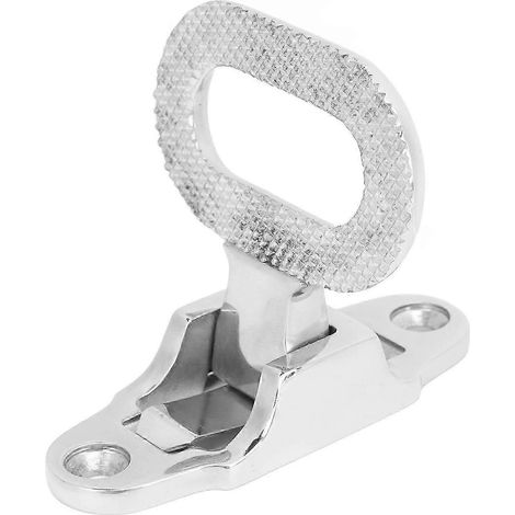 Marchepied de mât repliable en acier inoxydable 316, poli miroir, antidérapant, universel, compatible avec bateaux, yachts, camping-cars, camions et applications marines (RN).WHBYV (1/4)
