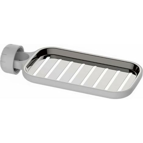 Robinet Rack égouttoir Plateau en Acier Inoxydable Rack Robinet De Cuisine Porte-éponge Brosse Rack Titulaire évier Rack De Stockage Shampooing Plateau Rack évier en Acier (1/5)