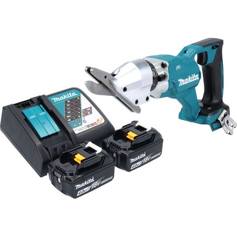 Makita DJS 800 RM Akku Faserzementschere 18 V Brushless + 2x Akku 4,0 Ah + Ladegerät