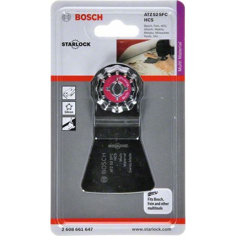 BOSCH HCS Schaber ATZ 52 SFC, flexibel, 52 x 38 mm, 1er-Pack